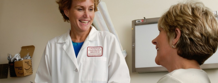 Psychiatrist reviewing patient chart during clinical medication assessment