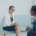 Two women talking during a therapy session for panic disorder management