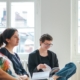Group programming during a typical day in residential treatment at a mental health program